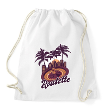 PRINTFASHION Rulett - Sportzsák, Tornazsák - Fehér tornazsák