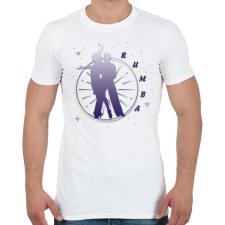 PRINTFASHION Rumba - Férfi póló - Fehér férfi póló