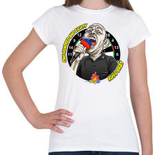 PRINTFASHION Russ Bray - Száznyolcvan - Női póló - Fehér női póló