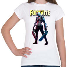 PRINTFASHION Rust Lord Fortnite - Női póló - Fehér