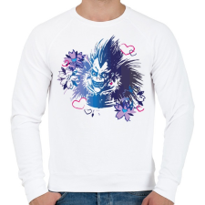 PRINTFASHION Ryuk - Férfi pulóver - Fehér férfi pulóver, kardigán