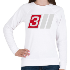 PRINTFASHION S3 - Női pulóver - Fehér női pulóver, kardigán