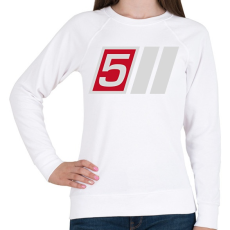 PRINTFASHION s5 - Női pulóver - Fehér