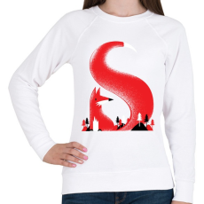 PRINTFASHION S like fox - Női pulóver - Fehér