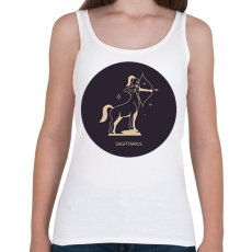 PRINTFASHION Sagittarius - Nyilas - Női atléta - Fehér