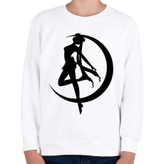 PRINTFASHION Sailor moon - Gyerek pulóver - Fehér