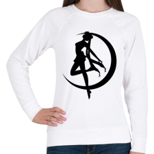 PRINTFASHION Sailor moon - Női pulóver - Fehér női pulóver, kardigán