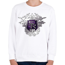 PRINTFASHION Saints Row logo - Gyerek pulóver - Fehér