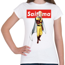 PRINTFASHION Saitama - Női póló - Fehér női póló