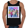 PRINTFASHION Saja Boys - Férfi atléta - Fekete