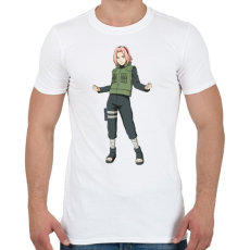 PRINTFASHION Sakura Shinobi Edition - Férfi póló - Fehér