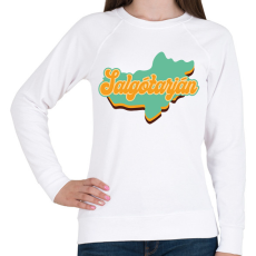 PRINTFASHION Salgótarján - Női pulóver - Fehér