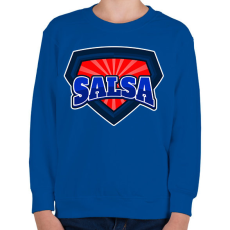 PRINTFASHION SALSA - Gyerek pulóver - Királykék