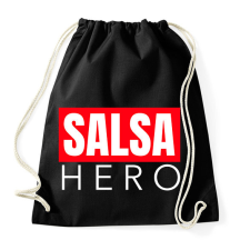 PRINTFASHION SALSA HERO - Sportzsák, Tornazsák - Fekete tornazsák