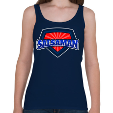 PRINTFASHION SALSAMAN - Női atléta - Sötétkék