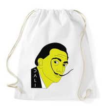 PRINTFASHION Salvador Dalí - Sárga - Sportzsák, Tornazsák - Fehér tornazsák