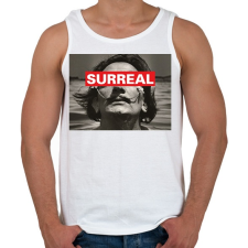 PRINTFASHION Salvador Dalí - Surreal - Férfi atléta - Fehér atléta, trikó