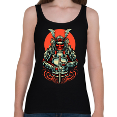 PRINTFASHION samurai - Női atléta - Fekete