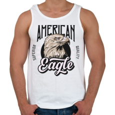 PRINTFASHION Sas 02 - American Eagle - Férfi atléta - Fehér