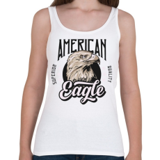 PRINTFASHION Sas 02 - American Eagle - Női atléta - Fehér