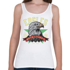 PRINTFASHION Sas 03 - Los Angeles Eagles - Női atléta - Fehér női trikó