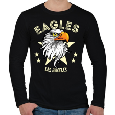 PRINTFASHION Sas - Férfi hosszú ujjú póló - Fekete férfi póló