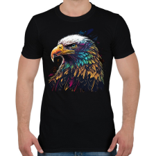 PRINTFASHION Sas - Férfi póló - Fekete férfi póló