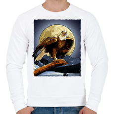 PRINTFASHION Sas - Férfi pulóver - Fehér