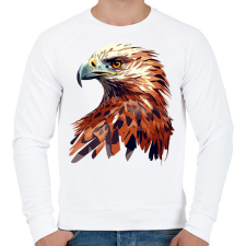 PRINTFASHION Sas - Férfi pulóver - Fehér férfi pulóver, kardigán