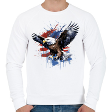 PRINTFASHION Sas - Férfi pulóver - Fehér férfi pulóver, kardigán