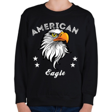 PRINTFASHION Sas - Gyerek pulóver - Fekete gyerek pulóver, kardigán