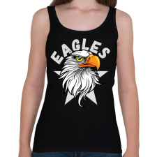 PRINTFASHION Sas - Női atléta - Fekete női trikó