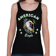 PRINTFASHION Sas - Női atléta - Fekete női trikó