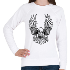 PRINTFASHION sas - Női pulóver - Fehér női pulóver, kardigán