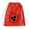 PRINTFASHION Sasuke átokpecsét - Sportzsák, Tornazsák - Piros