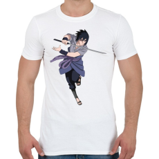 PRINTFASHION Sasuke - Férfi póló - Fehér