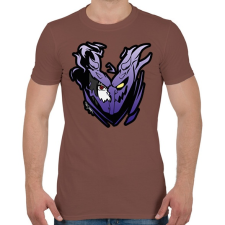 PRINTFASHION Sasuke Susano mode fekete - Férfi póló - Mogyoróbarna férfi póló