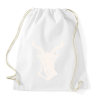 PRINTFASHION Sátáni kecske - Sportzsák, Tornazsák - Fehér