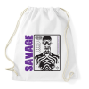 PRINTFASHION savage streetwear - Sportzsák, Tornazsák - Fehér