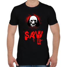 PRINTFASHION saw - Férfi póló - Fekete