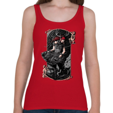 PRINTFASHION Scarlet - Női atléta - Cseresznyepiros női trikó