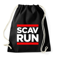 PRINTFASHION Scav Run - Sportzsák, Tornazsák - Fekete tornazsák