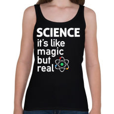 PRINTFASHION Science - Női atléta - Fekete