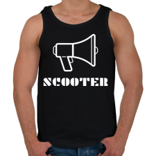 PRINTFASHION SCOOTER - Férfi atléta - Fekete atléta, trikó