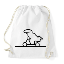 PRINTFASHION Scooter - Sportzsák, Tornazsák - Fehér tornazsák