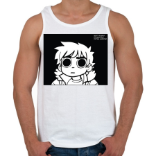 PRINTFASHION Scott Pilgrim - Férfi atléta - Fehér atléta, trikó