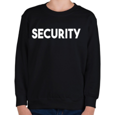PRINTFASHION SECURITY - Gyerek pulóver - Fekete