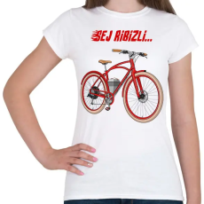 PRINTFASHION Sej ribizli - Női póló - Fehér