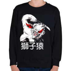 PRINTFASHION sekiro- guardian ape 1 - Gyerek pulóver - Fekete