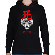 PRINTFASHION Sekiro-Guardian ape - Női kapucnis pulóver - Fekete női pulóver, kardigán
